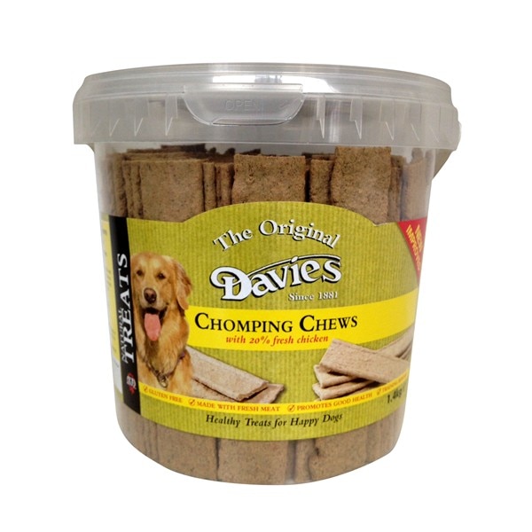 Davies Chomping Chew Chicken - 1.4kg- Dog Treats
